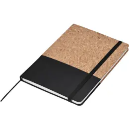 Okiyo Denki Cork A5 Hard Cover Notebook Black